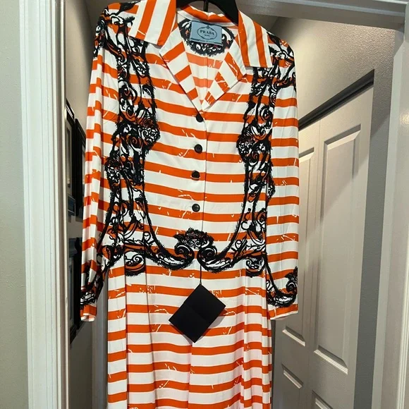 Prada Dress Size 42 NWT Original $3200 - Picture 2 of 8